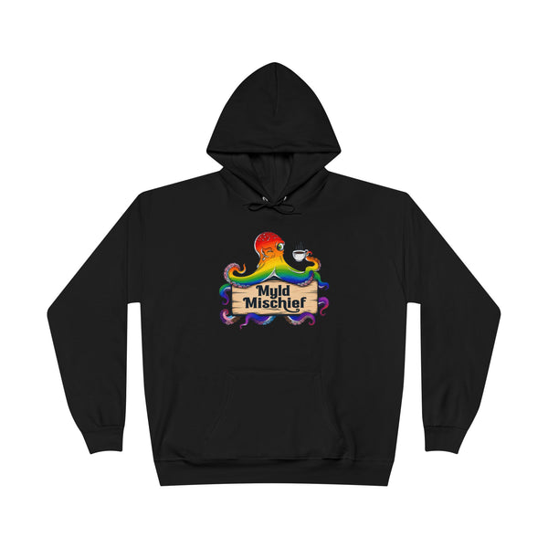 Pride Myld Michief Bizi Logo – Unisex Eco Hoodie