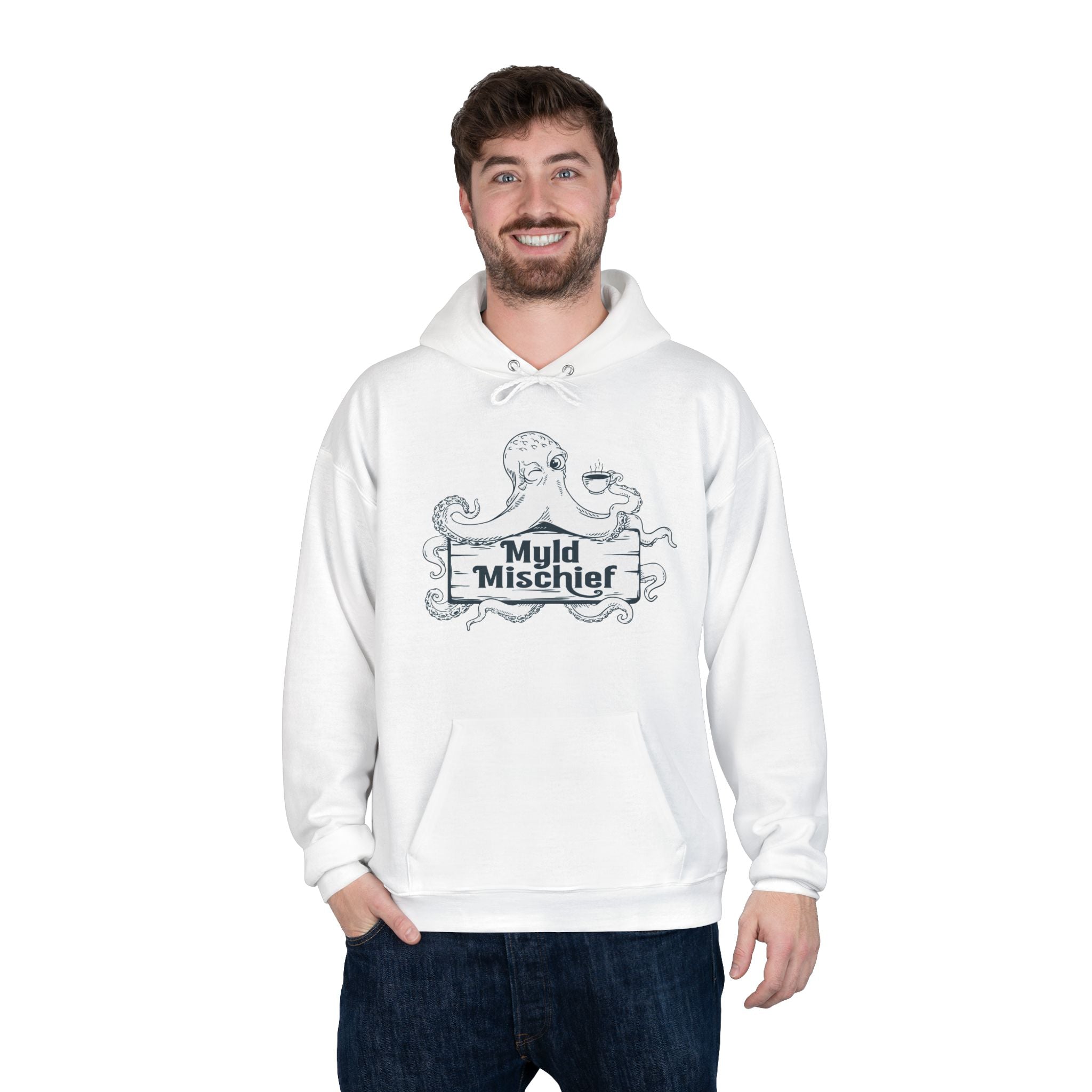 Myld Michief Bizi Logo – Unisex Eco Hoodie