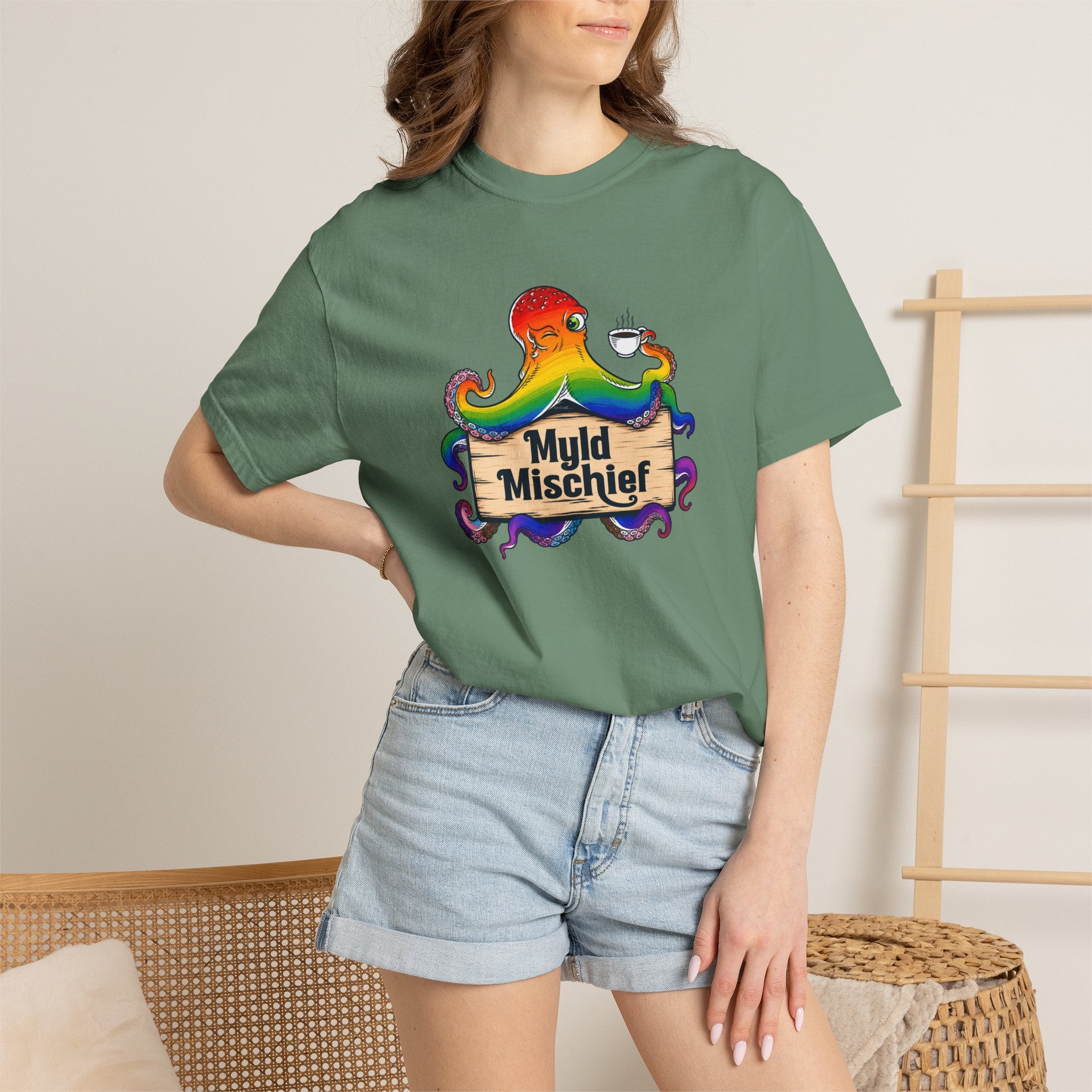 Pride Myld Mischief Bizi Logo - Unisex T-Shirt