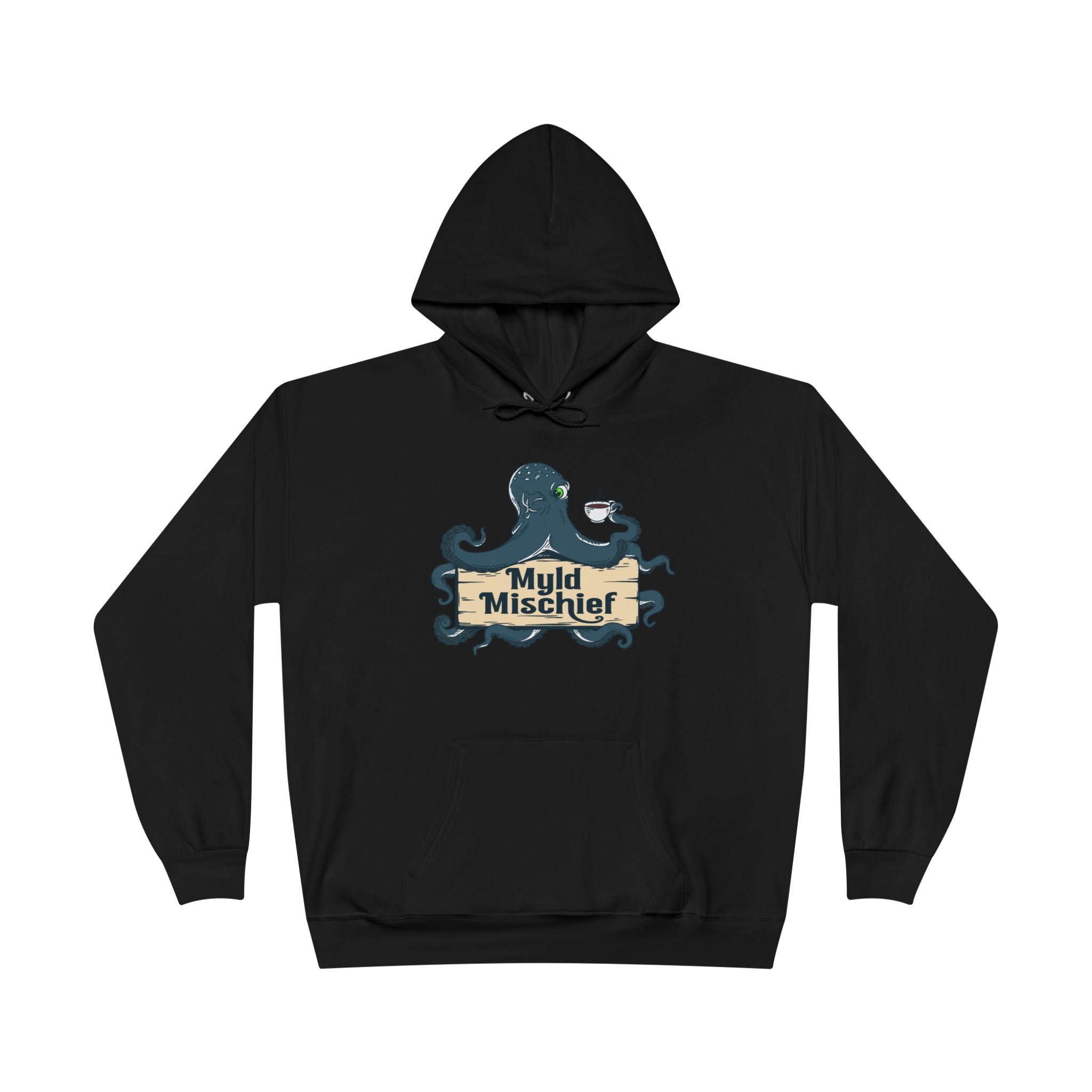 Myld Michief Bizi Logo – Unisex Eco Hoodie
