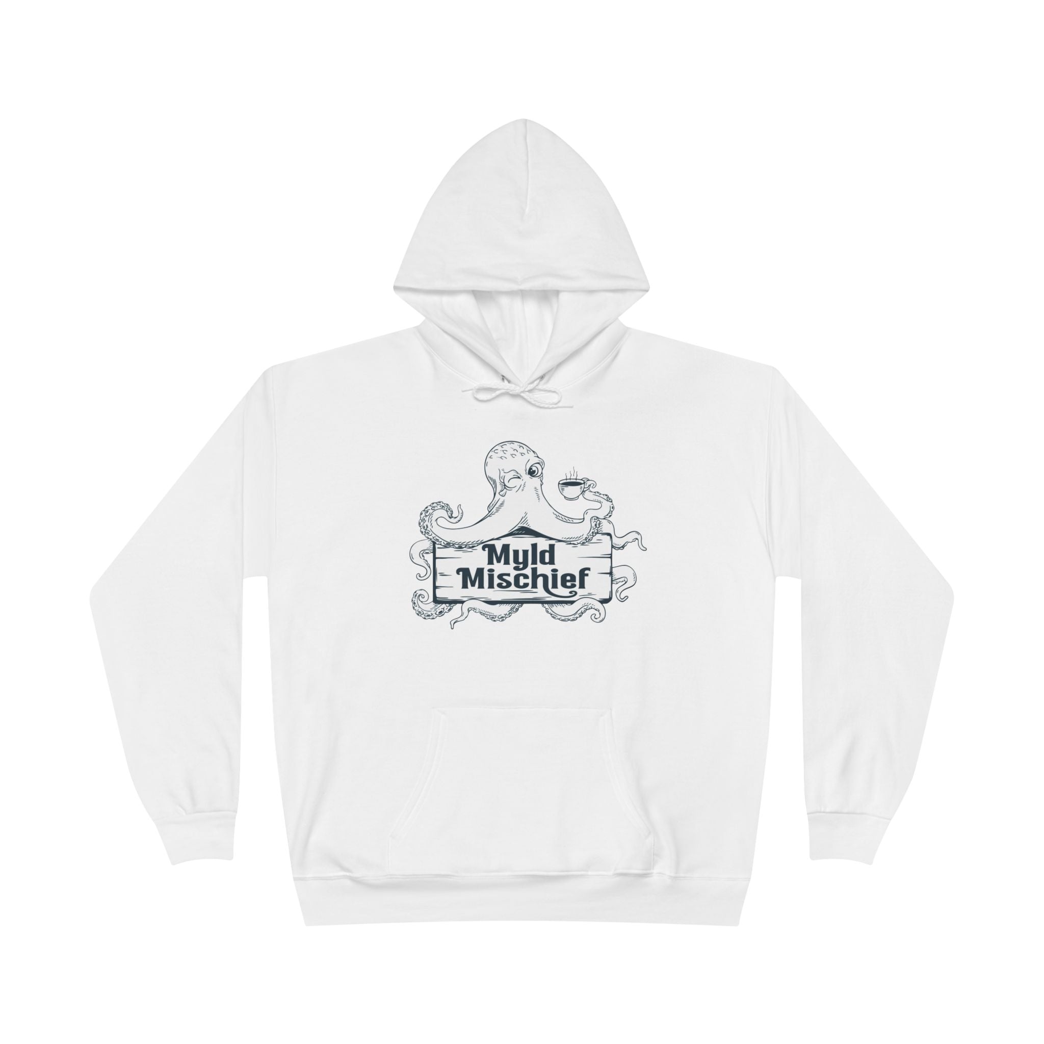 Myld Michief Bizi Logo – Unisex Eco Hoodie