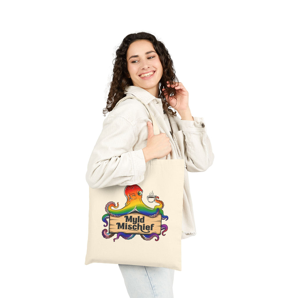 Pride Myld Mischief - Cotton Canvas Tote