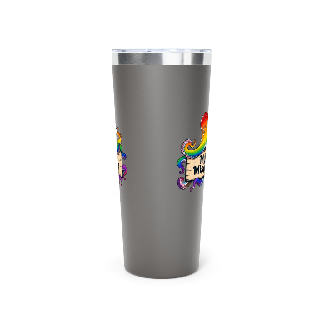 Pride Bizi Logo - Double Sided -  22oz Copper Vacuum Insulated Tumbler