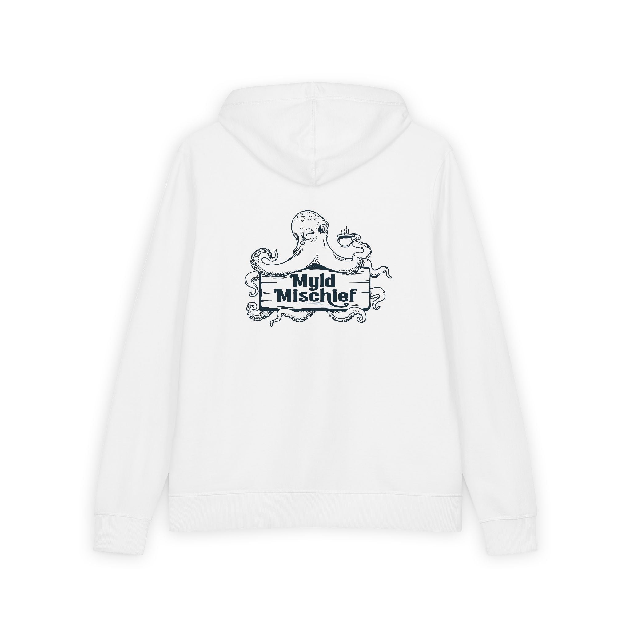 Bizi Logo – Double Sided Eco Zip Up Hoodie