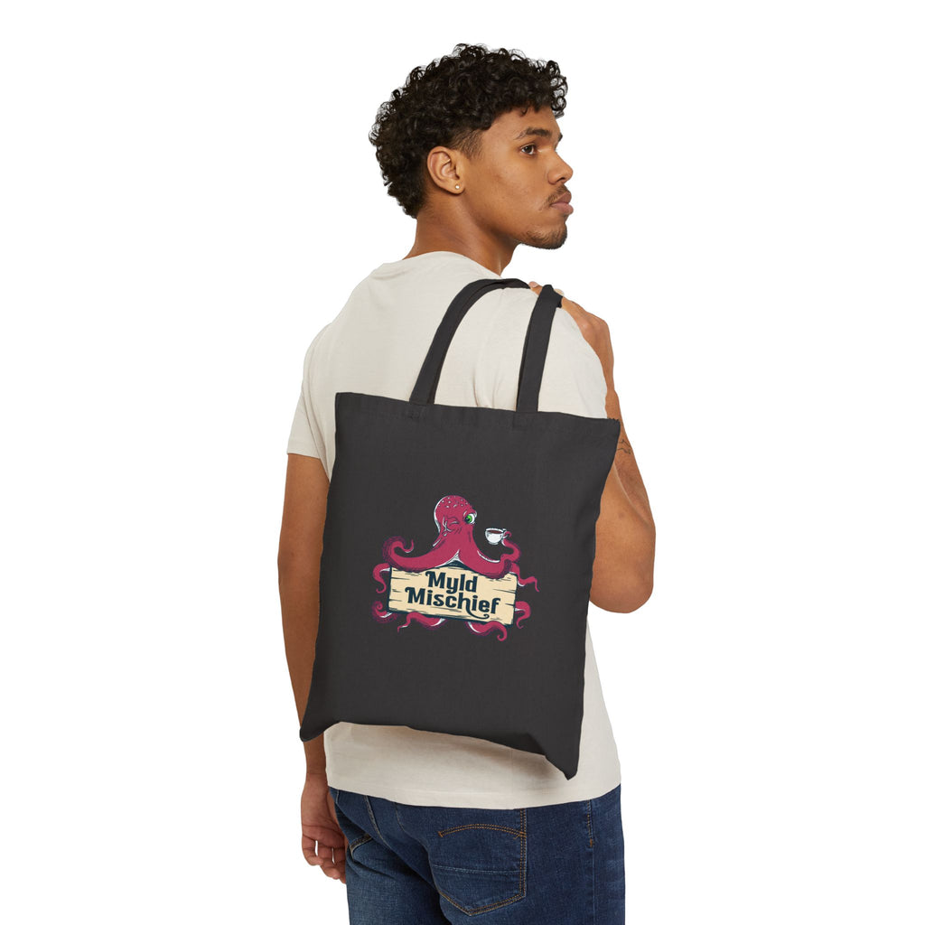 Myld Mischief - Cotton Canvas Tote