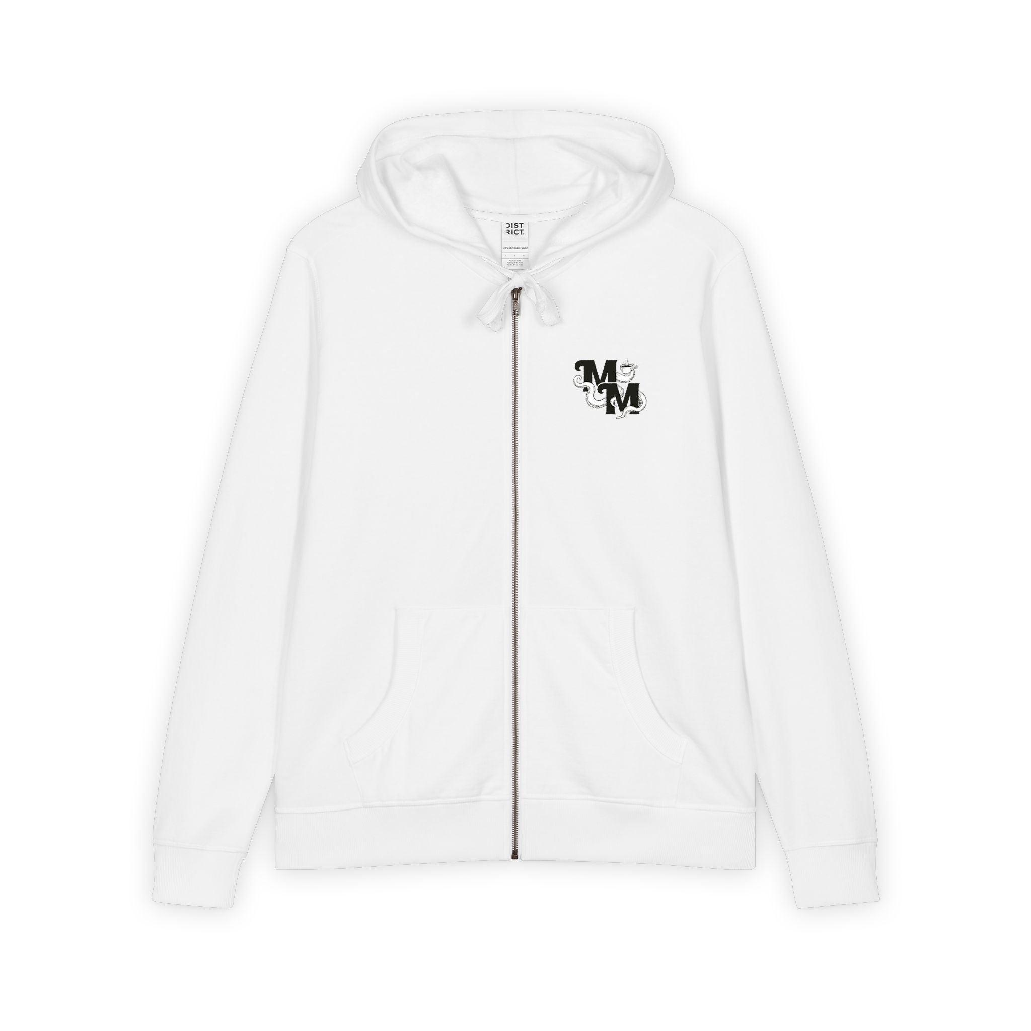 Bizi Logo – Double Sided Eco Zip Up Hoodie