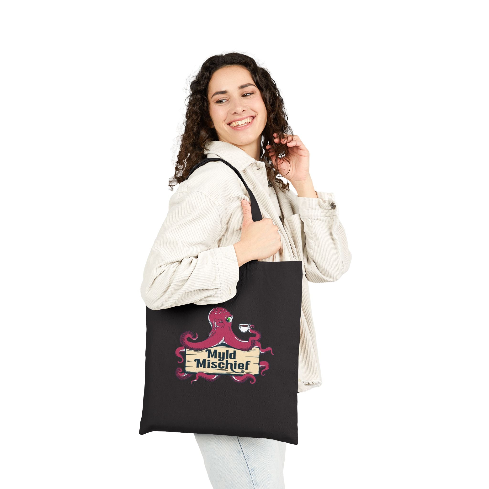 Myld Mischief - Cotton Canvas Tote