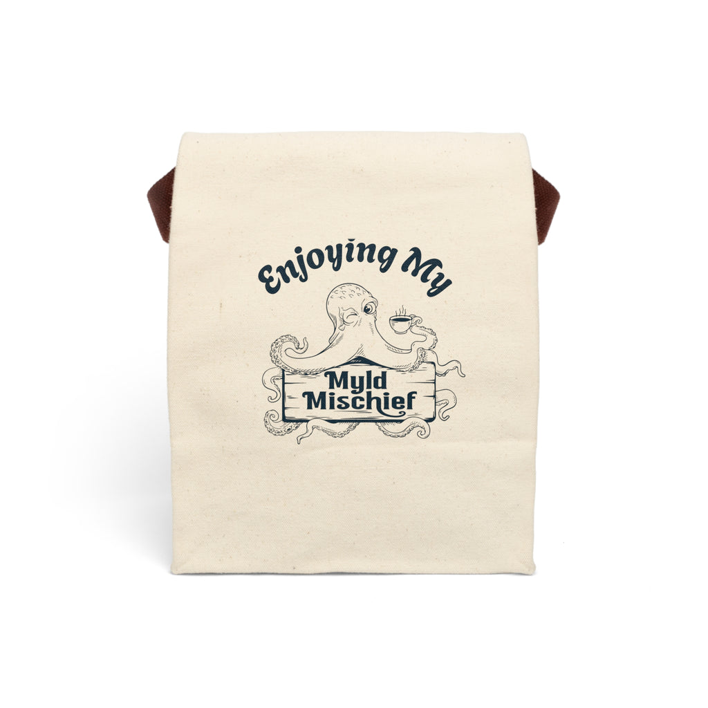 Enjoying My Myld Mischief - Canvas Lunch Bag