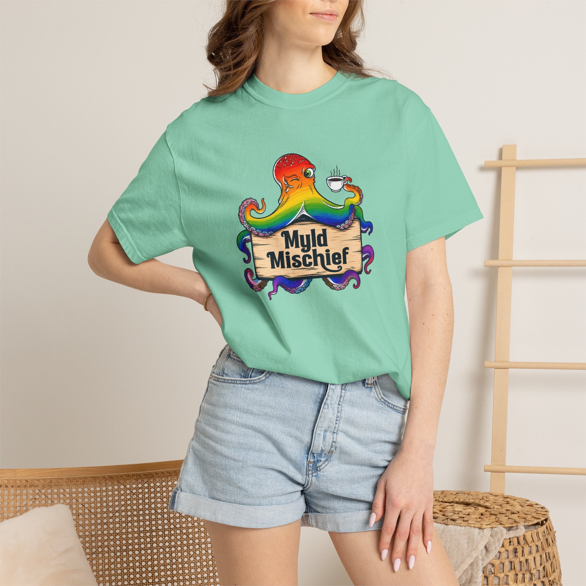 Pride Myld Mischief Bizi Logo - Unisex T-Shirt