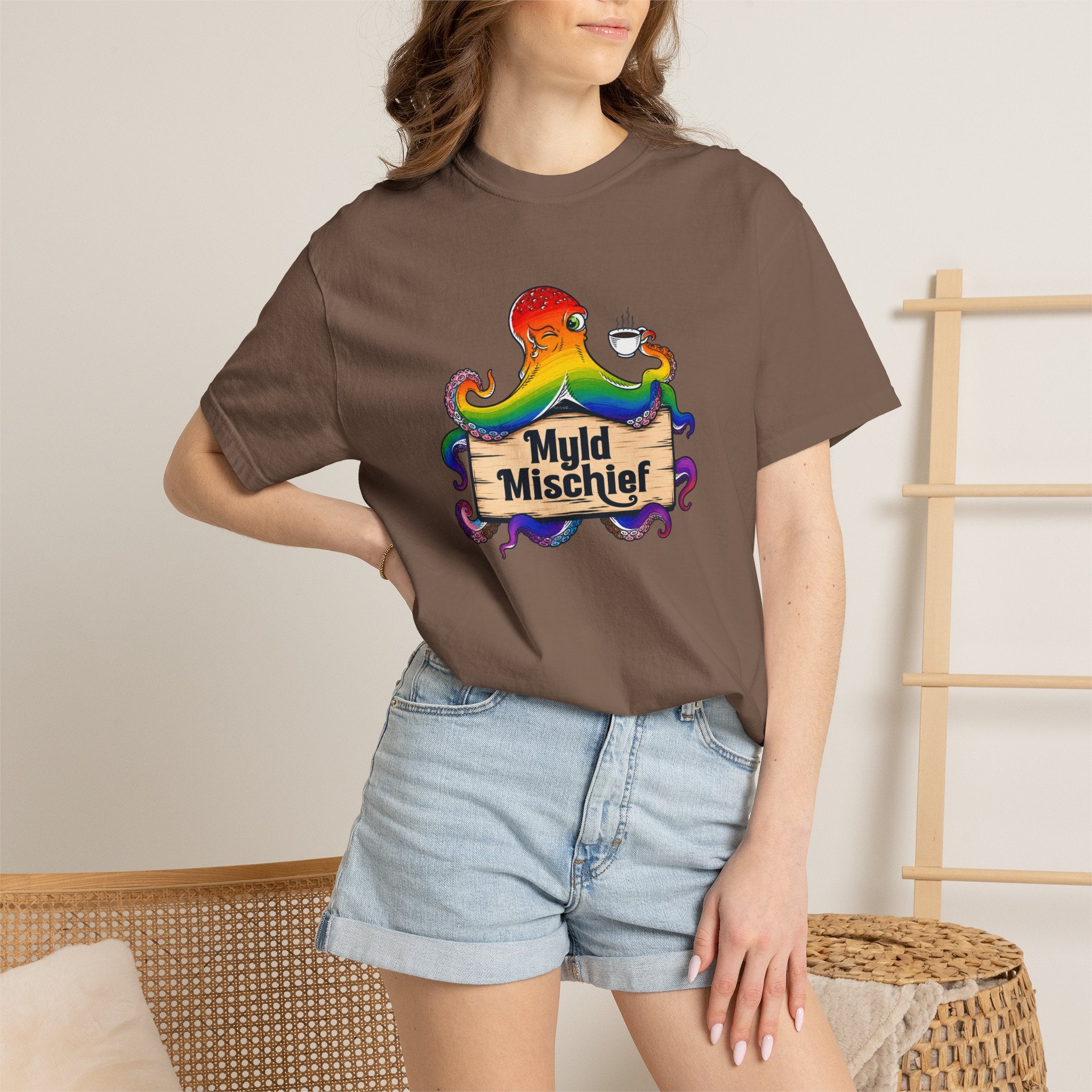 Pride Myld Mischief Bizi Logo - Unisex T-Shirt