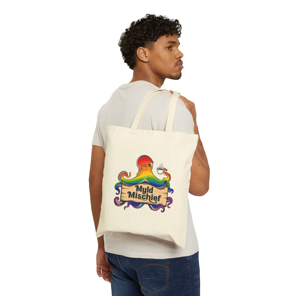 Pride Myld Mischief - Cotton Canvas Tote