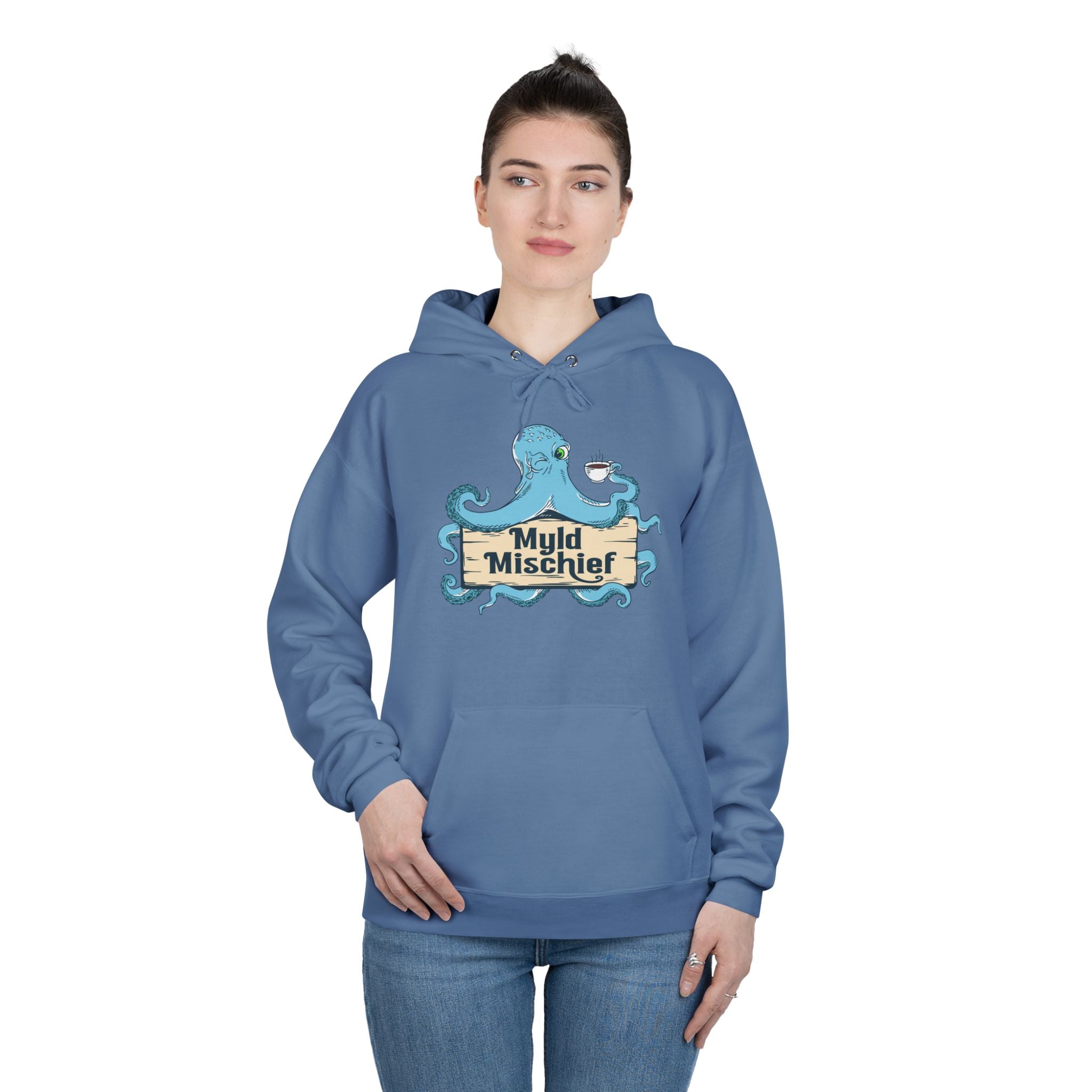 Myld Michief Bizi Logo – Unisex Eco Hoodie