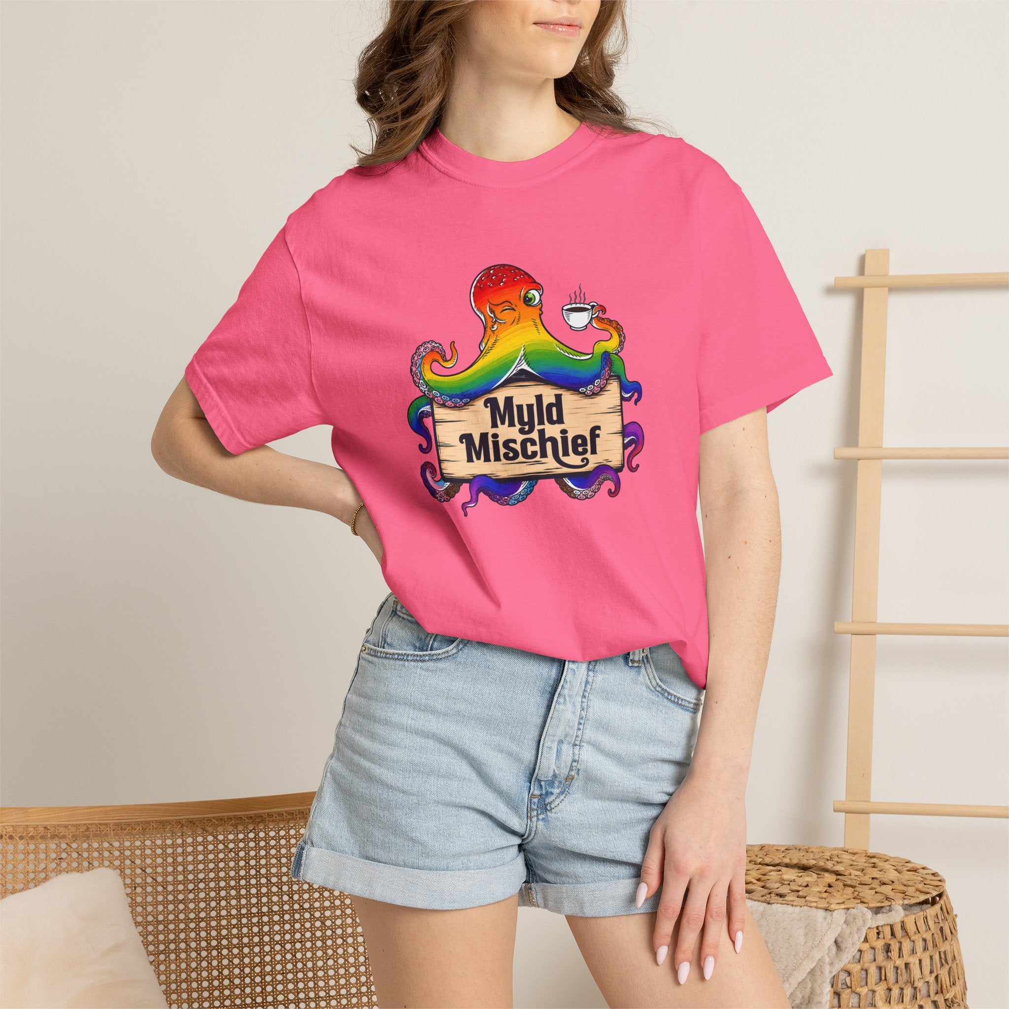 Pride Myld Mischief Bizi Logo - Unisex T-Shirt