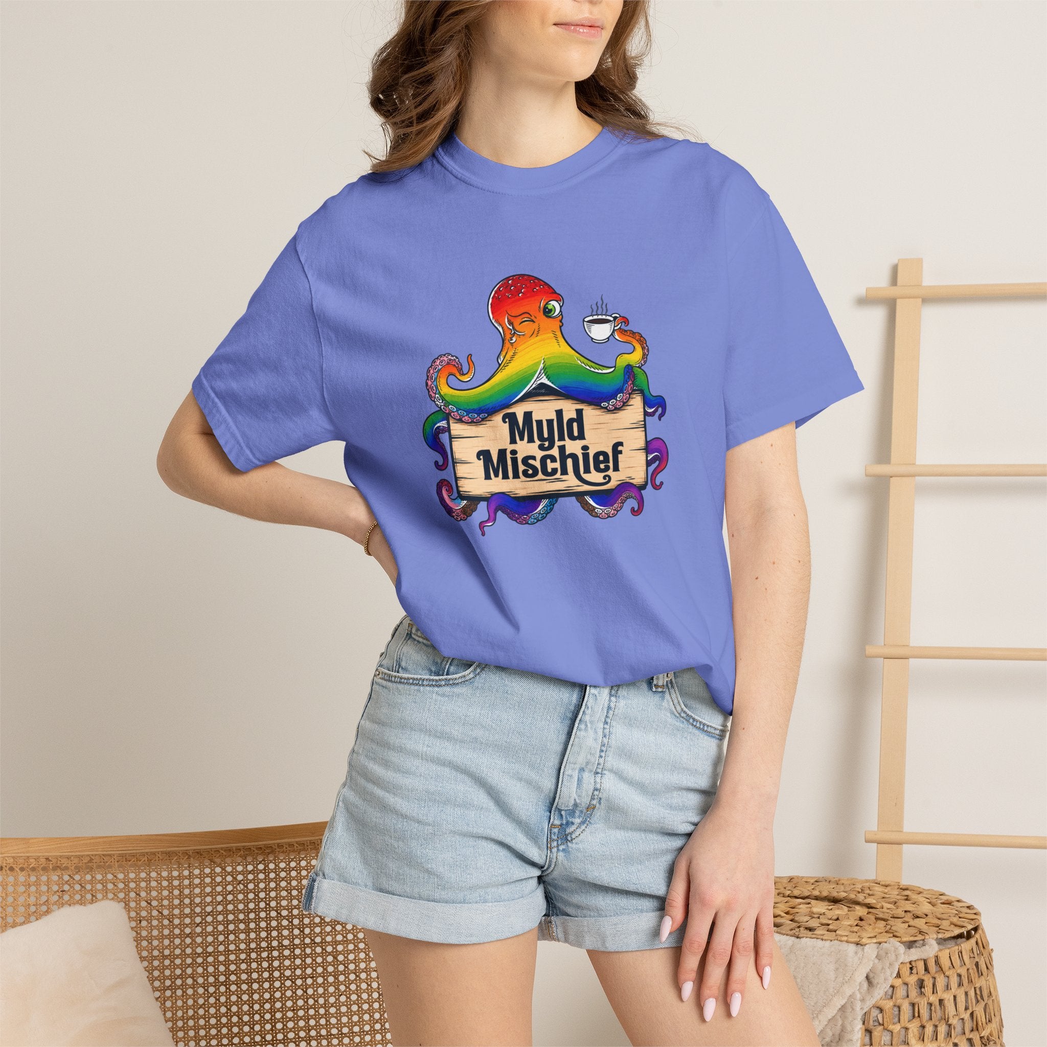 Pride Myld Mischief Bizi Logo - Unisex T-Shirt