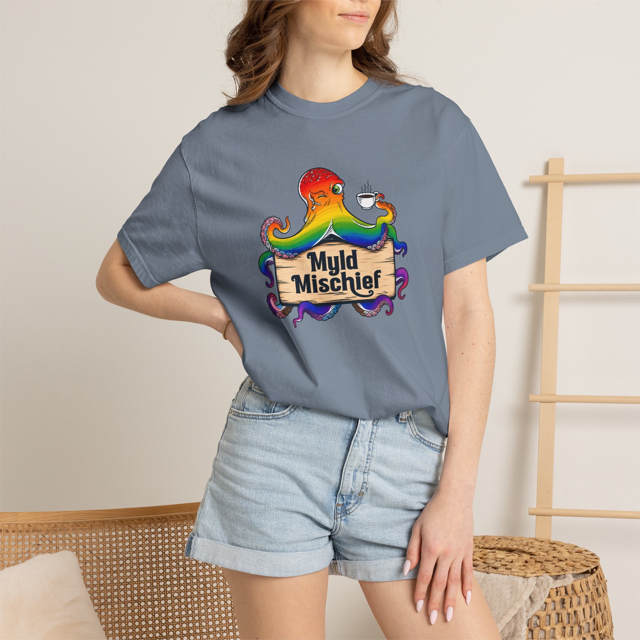 Pride Myld Mischief Bizi Logo - Unisex T-Shirt