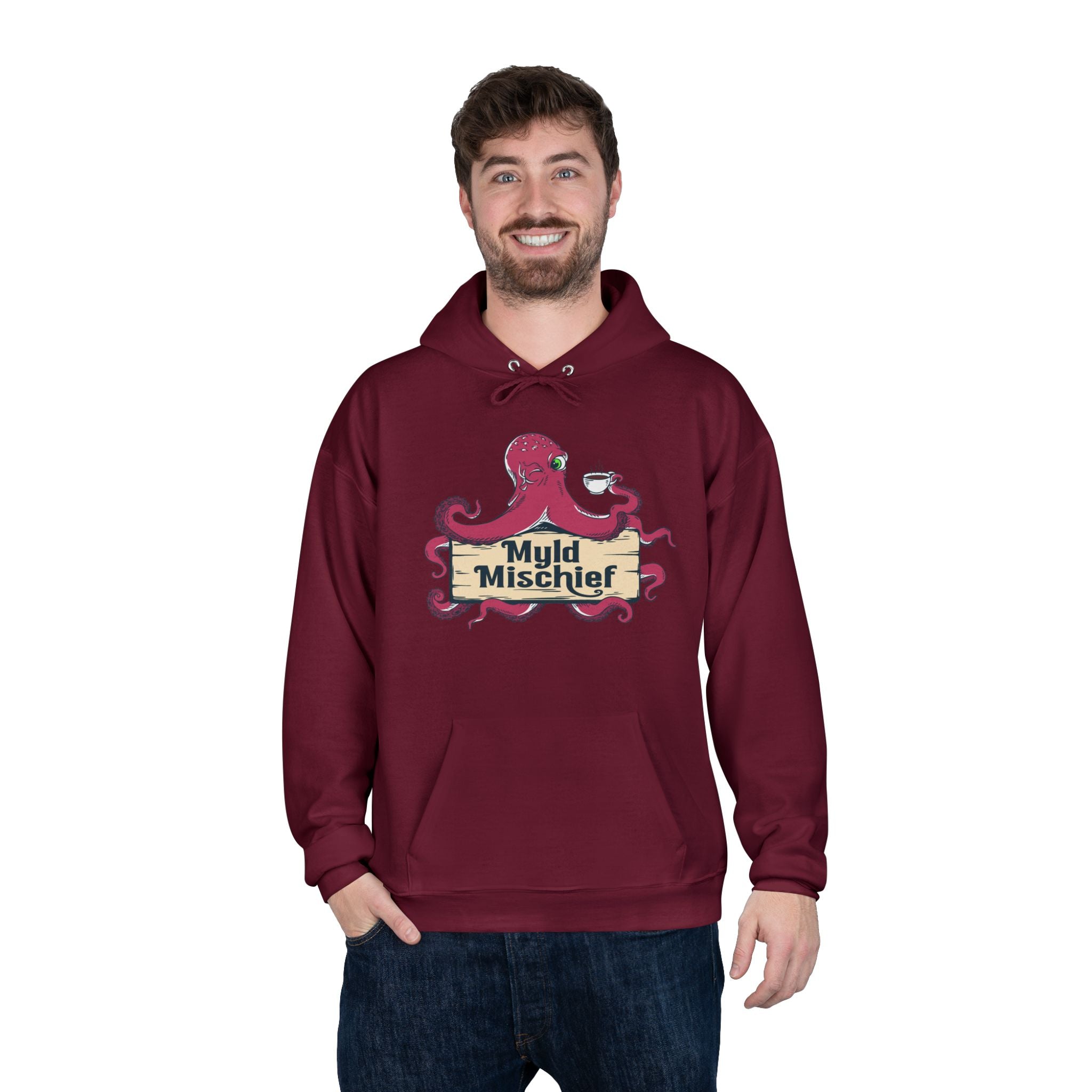 Myld Michief Bizi Logo – Unisex Eco Hoodie