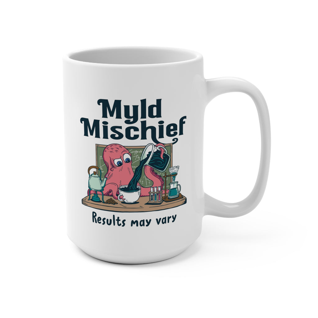 Results May Vary Ceramic Mug – Double Sided Design