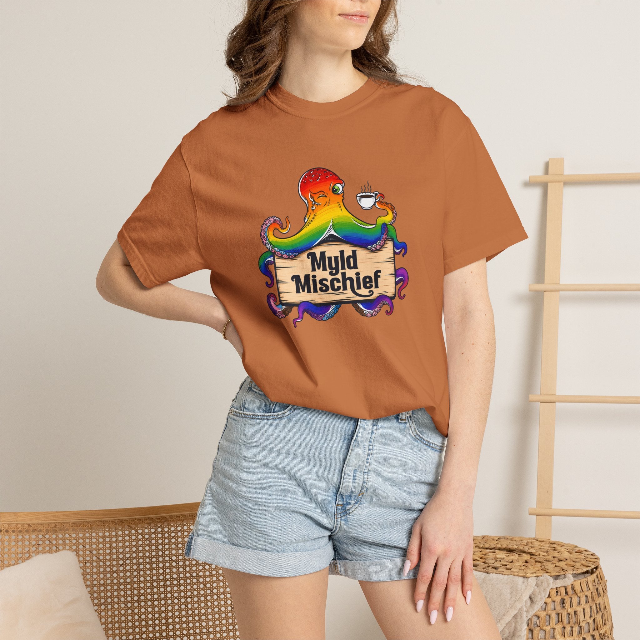 Pride Myld Mischief Bizi Logo - Unisex T-Shirt