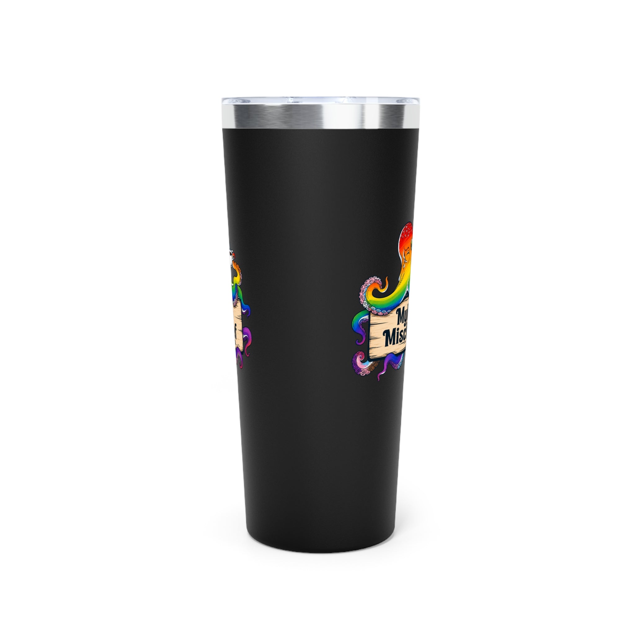 Pride Bizi Logo - Double Sided -  22oz Copper Vacuum Insulated Tumbler