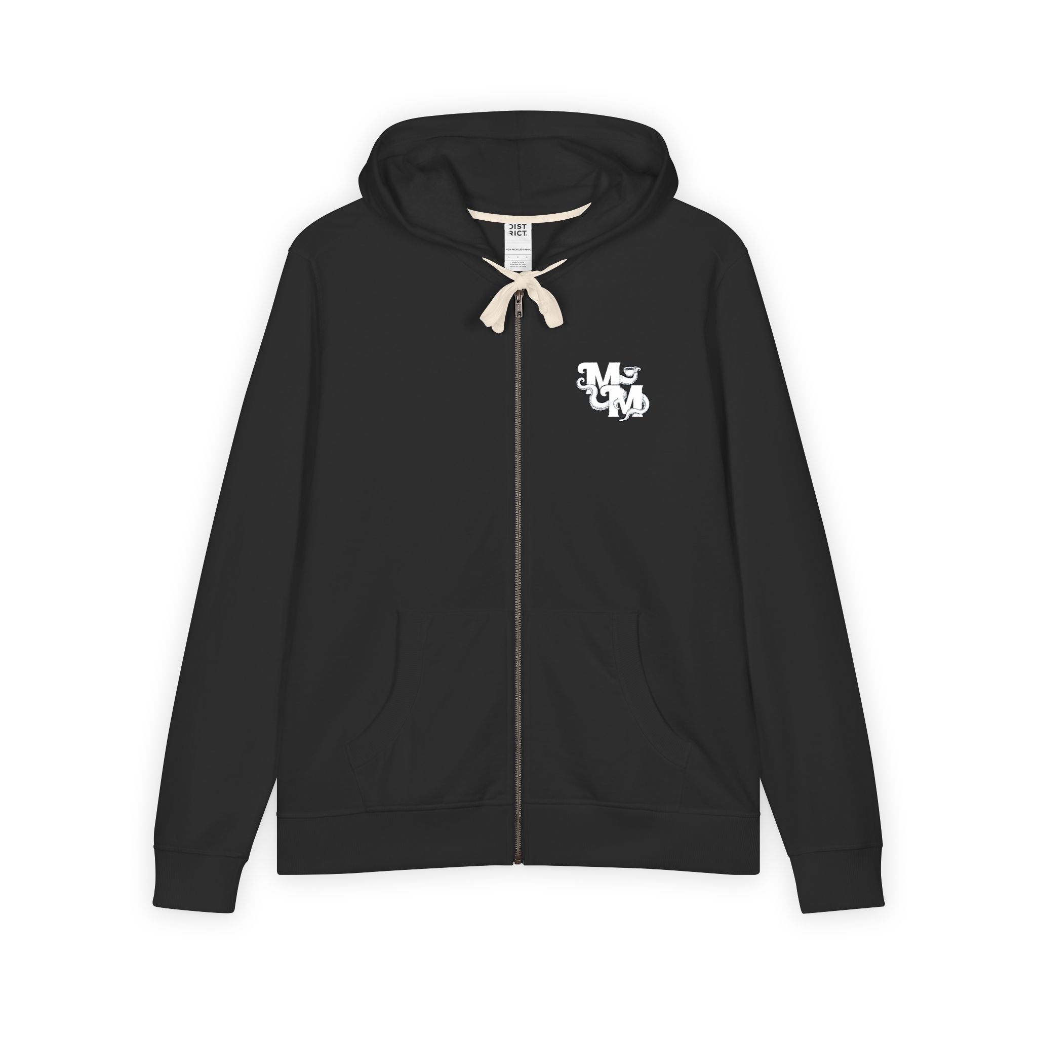 Bizi Logo – Double Sided Eco Zip Up Hoodie
