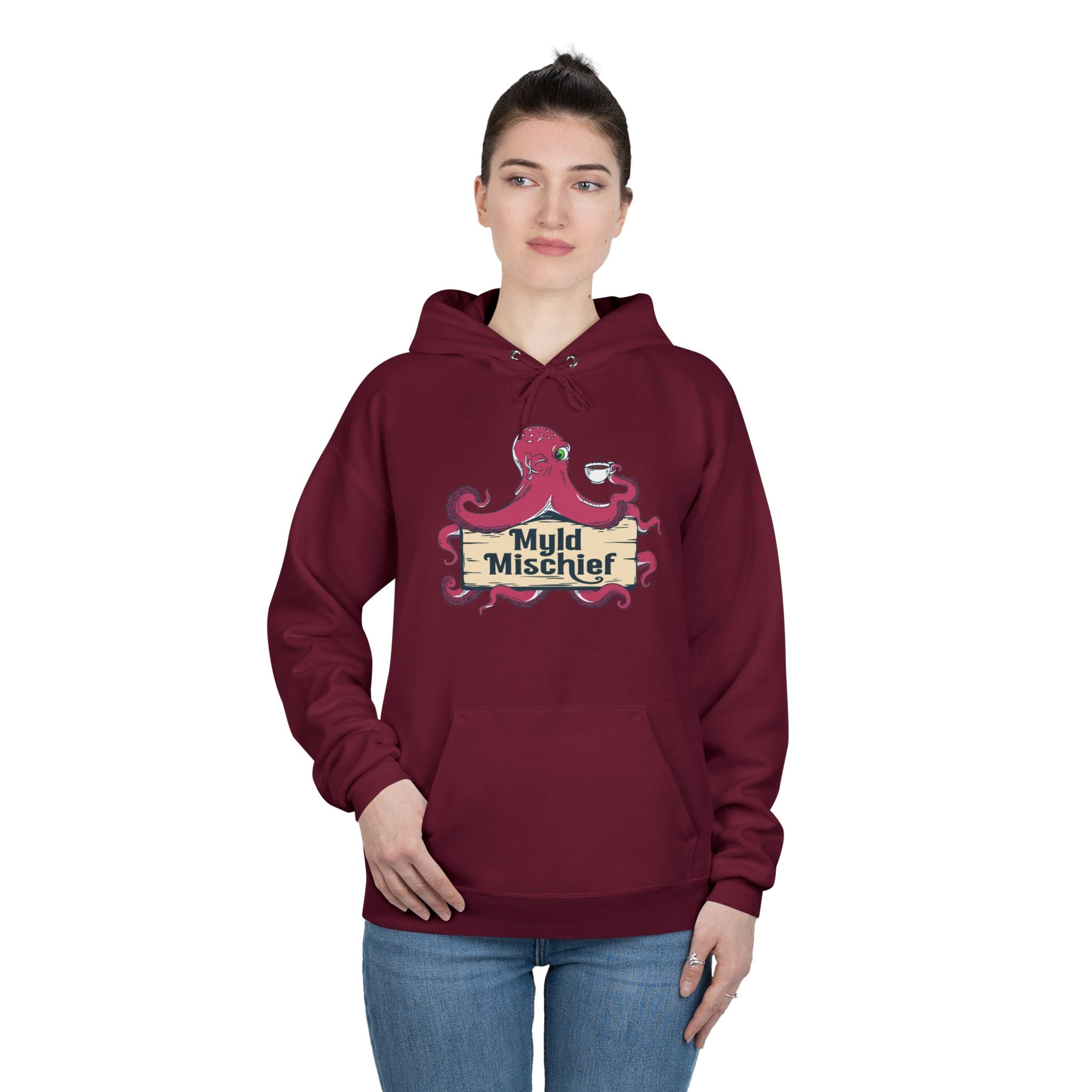 Myld Michief Bizi Logo – Unisex Eco Hoodie