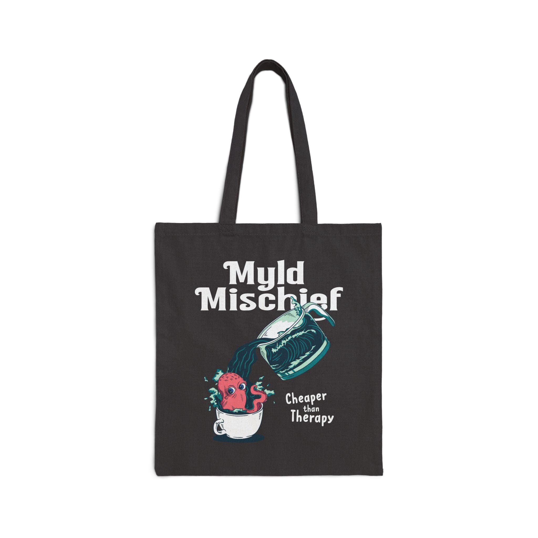 The Kind of Therapy I Can Afford - Cotton Canvas Tote