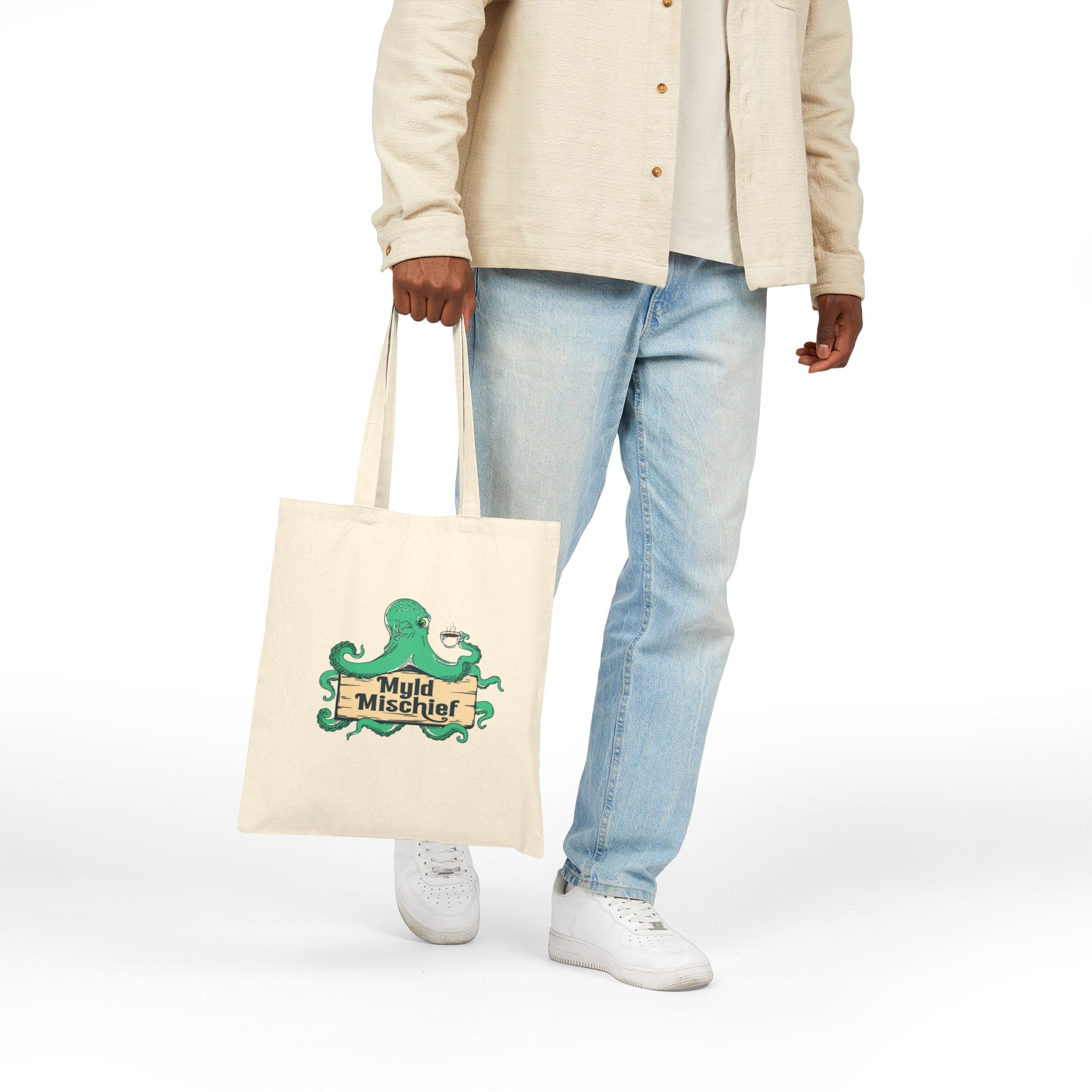 Myld Mischief - Cotton Canvas Tote