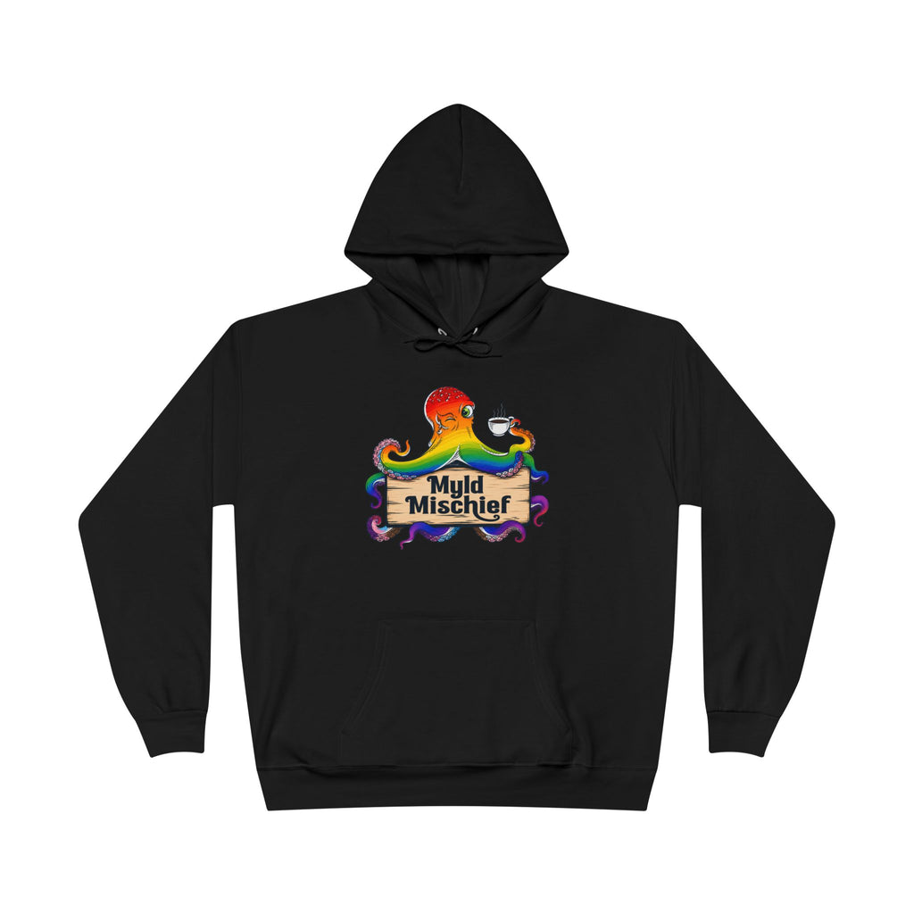 Pride Myld Michief Bizi Logo – Unisex Eco Hoodie