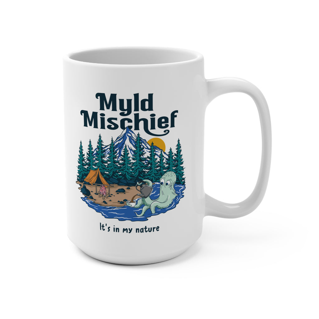 It's In My Nature Ceramic Mug – Double Sided Design