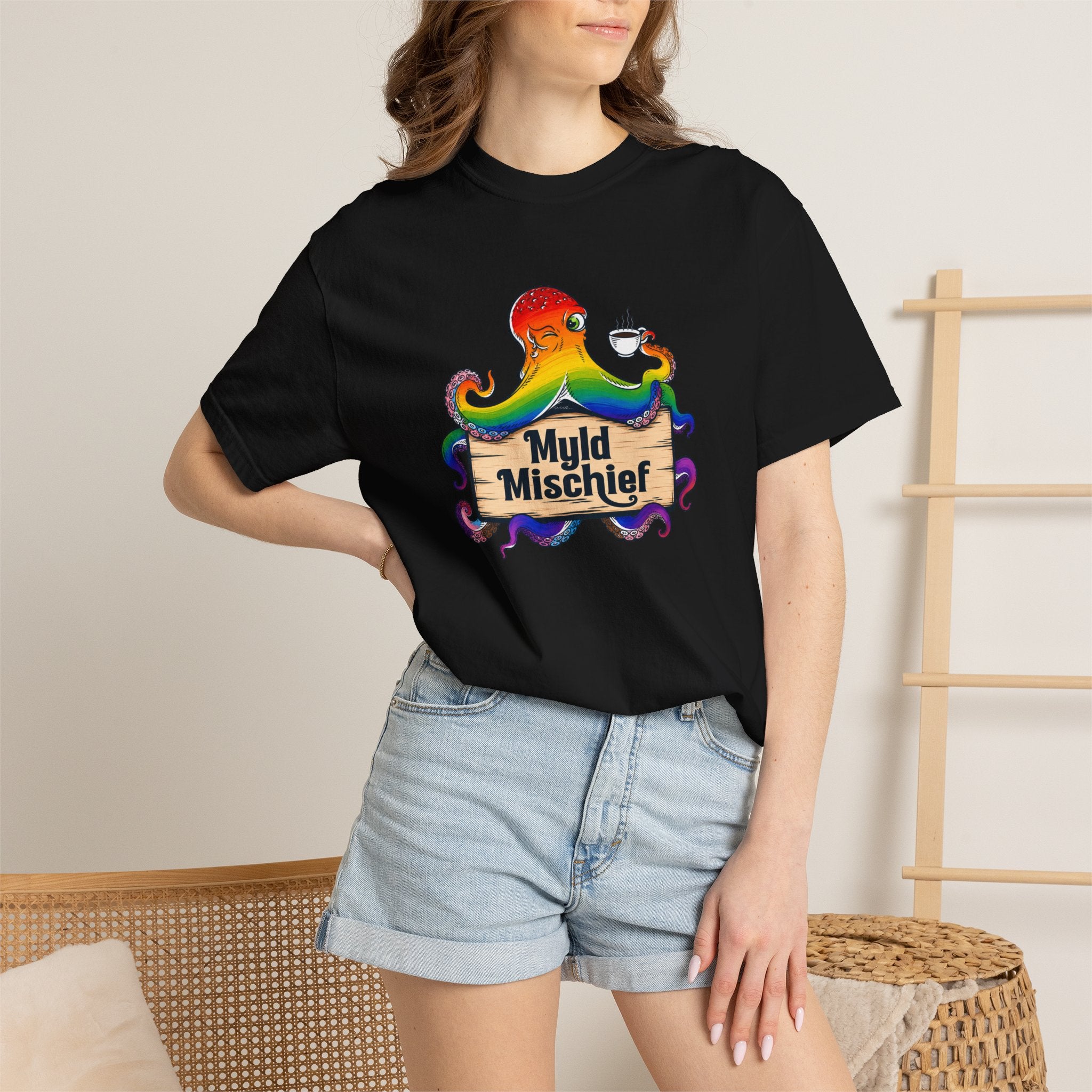 Pride Myld Mischief Bizi Logo - Unisex T-Shirt