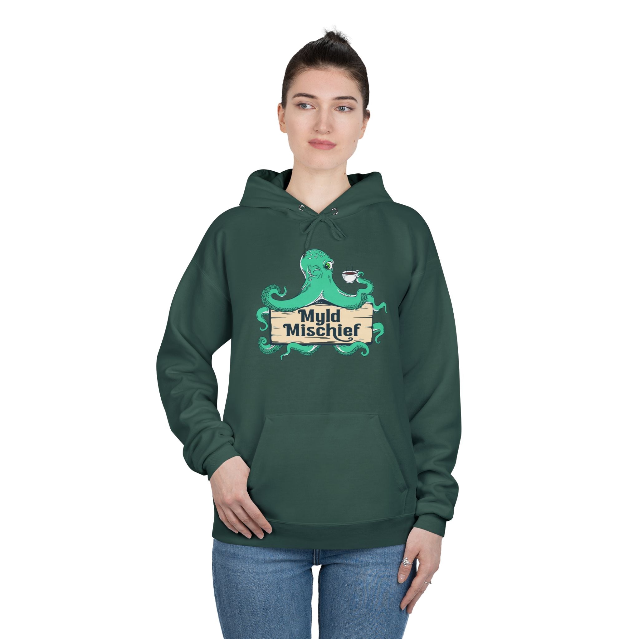 Myld Michief Bizi Logo – Unisex Eco Hoodie