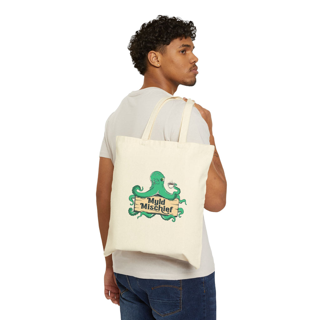 Myld Mischief - Cotton Canvas Tote