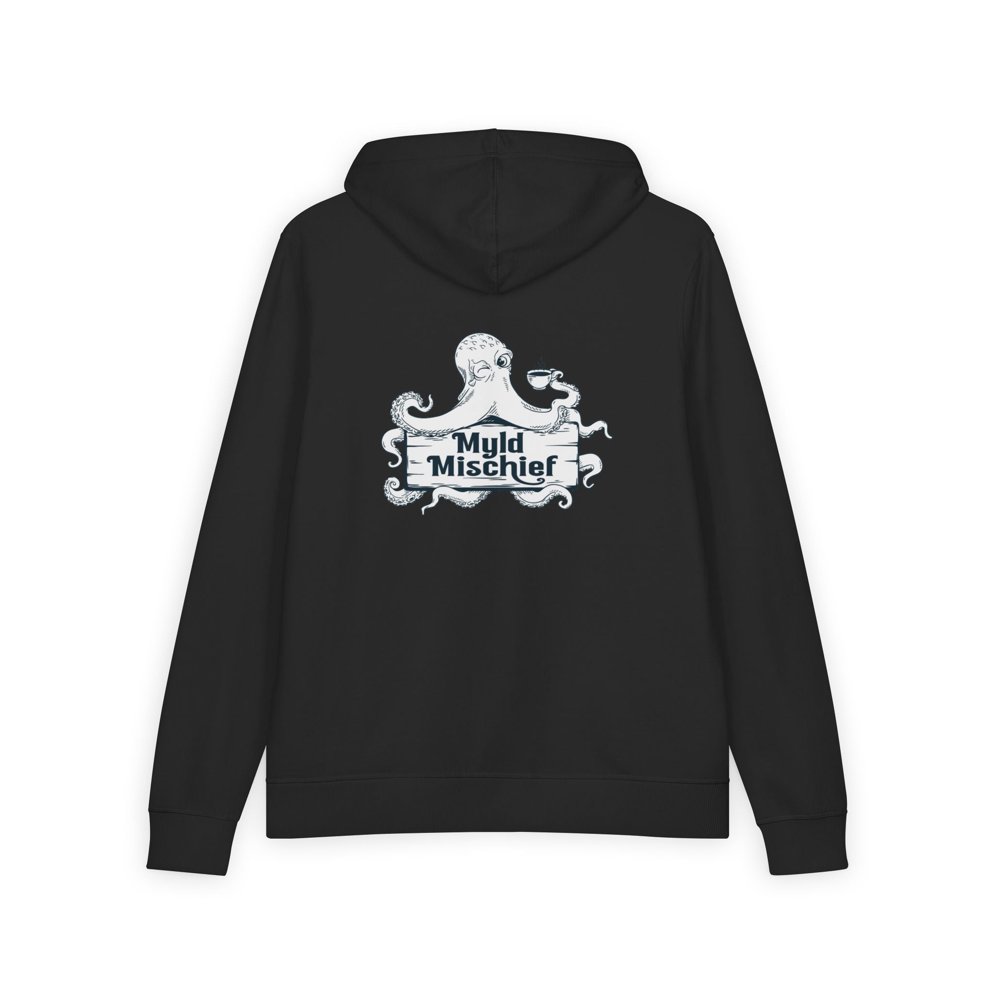 Bizi Logo – Double Sided Eco Zip Up Hoodie