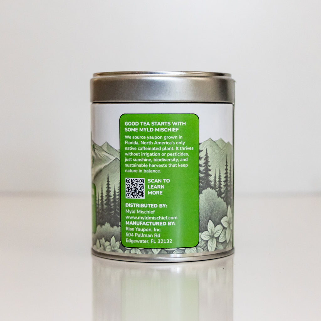 A Mintervention – Yaupon Tea Blend • Tin • 16 Sachets