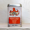 Keep It Spicy chai loose leaf tea front label by Myld Mischief