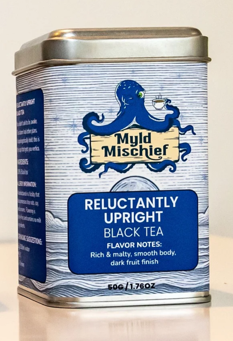 Reluctantly Upright – Black Tea – 50g