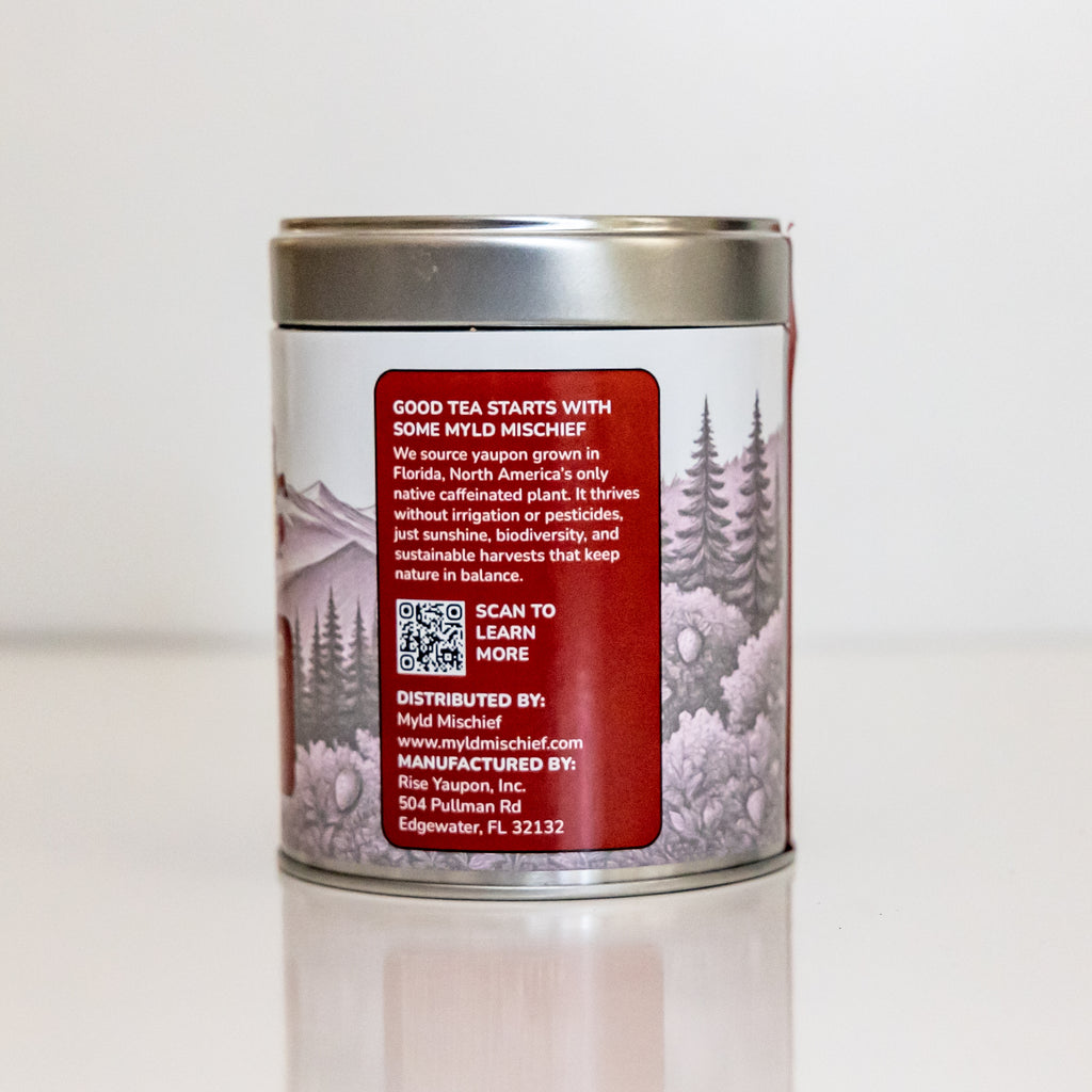 Straw-Buried – Yaupon Tea Blend • Tin • 16 Sachets